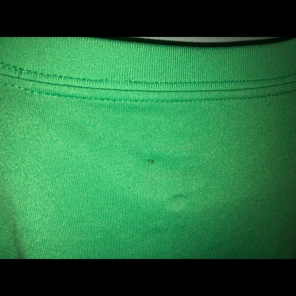 Nike Lime Green Boys Dry Fit Loose Shirt - Picture 4 of 4